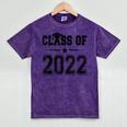Class Of 2022 Shirt Graduation Mineral Wash Tshirts Mineral Purple