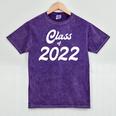 Class Of 2022 Shirts Graduation Her Women Senior Class Mineral Wash Tshirts Mineral Purple