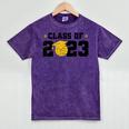 Class Of 2023 Graduation Waterpolo Senior 2023 Mineral Wash Tshirts Mineral Purple