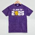 Class Of 2025 Graduation Waterpolo Senior 2025 Mineral Wash Tshirts Mineral Purple