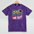 Class Of 2025 We Out Graffiti Graduation 2025 Mineral Wash Tshirts Mineral Purple
