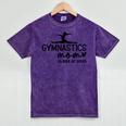 Class Of 2025 Gymnastics Mom Senior Gymnast Graduation Mineral Wash Tshirts Mineral Purple