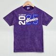 Class Of 2025 Senior 2025 Back To School Graduation Party Mineral Wash Tshirts Mineral Purple