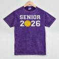 Class Of 2026 Graduation Waterpolo Senior 2026 Water Polo Mineral Wash Tshirts Mineral Purple