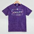 Class Of 2026 Senior-2026 Back To School Graduation-2026 Premium Tri-Blend Mineral Wash Tshirts Mineral Purple