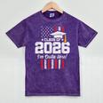 Class Of 2026 Senior Graduation American Flag Senior 2026 Mineral Wash Tshirts Mineral Purple