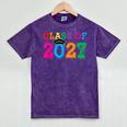 Class Of 2027 Shirt For Boys And Girls Fun 2027 Graduation Mineral Wash Tshirts Mineral Purple