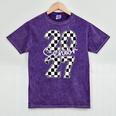 Class Of 2027 Shirt Graduation Senior 2027 Mineral Wash Tshirts Mineral Purple