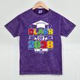 Class Of 2038 First Day Of School & Graduation 2038 Mineral Wash Tshirts Mineral Purple