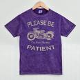 Classic Old Biker I'm From The 1900s Humorous Birthday Mineral Wash Tshirts Mineral Purple