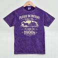 Classic Please Be Patient With Me I'm From The 1900s Mineral Wash Tshirts Mineral Purple