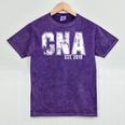 CNAs Graduation Shirt CNA Est 2019 Mineral Wash Tshirts Mineral Purple