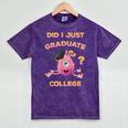 College Graduation 2018 Shirt Graduate For Her Mineral Wash Tshirts Mineral Purple