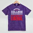 College Graduation For Conservatives Mineral Wash Tshirts Mineral Purple
