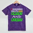 College High School Graduation Senior 2018 TShirt Mineral Wash Tshirts Mineral Purple