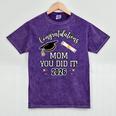Congratulations Mom You Did It Mom Graduation 2026 Mineral Wash Tshirts Mineral Purple
