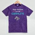 Cool High School Graduation For Grads Mineral Wash Tshirts Mineral Purple