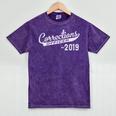 Corrections Officer Graduation Shirt Mineral Wash Tshirts Mineral Purple