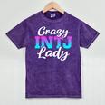 Crazy INTJ Lady Introvert Personality Mineral Wash Tshirts Mineral Purple Crazy INTJ Lady Introvert Personality Mineral Wash Tshirts Mineral Purple