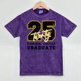 Criminal Justice Graduate Graduated Class Of 2025 Graduation Mineral Wash Tshirts Mineral Purple