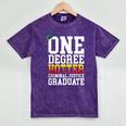 Criminal Justice Graduation Tshirt One Degree Hotter Mineral Wash Tshirts Mineral Purple