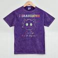 Cute Can I Go Back To Sleep Graduation Mineral Wash Tshirts Mineral Purple