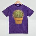 Cute Golden Barrel Cactus Introvert Distressed Mineral Wash Tshirts Mineral Purple Cute Golden Barrel Cactus Introvert Distressed Mineral Wash Tshirts Mineral Purple