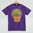 Cute Golden Barrel Cactus Introvert Distressed Mineral Wash Tshirts Mineral Purple Cute Golden Barrel Cactus Introvert Distressed Mineral Wash Tshirts Mineral Purple