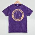 Cute Introvert Cat Service Human Do Not Pet Cat Joke Mineral Wash Tshirts Mineral Purple