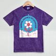 Cute Introvert Shy Teen Anti-Social Inner Strength Mineral Wash Tshirts Mineral Purple