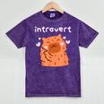 Cute Introvert Graphic Tee Mineral Wash Tshirts Mineral Purple Cute Introvert Graphic Tee Mineral Wash Tshirts Mineral Purple