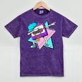 Dabbing Cassette Tape 70s 80s 80s Outfit Nostalgia Mineral Wash Tshirts Mineral Purple