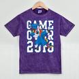 Dabbing Graduation Class Of 2018 T Shirt Unicorn Dab Mineral Wash Tshirts Mineral Purple