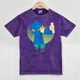 Dabbing Graduation Class Of 2019 Men Women Youth T Shirt Mineral Wash Tshirts Mineral Purple