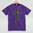 Dabbing Graduation Class Of 2025 Women History Month Mineral Wash Tshirts Mineral Purple