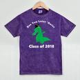 Dabbing Later Gator Graduation Class Of 2018 T-Shirt Mineral Wash Tshirts Mineral Purple