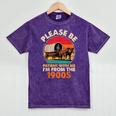 Dad Father's Day Please Be Patient I'm From The 1900s Mineral Wash Tshirts Mineral Purple