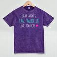Dear Parents Tag You'Re It Love Teachers Graduation T-Shirt Mineral Wash Tshirts Mineral Purple