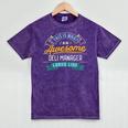 Deli Manager Shirt Awesome Job Occupation Graduation Mineral Wash Tshirts Mineral Purple
