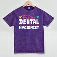 Dental Hygienist Graduation Future Dental Hygienist Mineral Wash Tshirts Mineral Purple