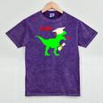 Dinosaur Rawr Diploma Grad Graduate Graduation Mineral Wash Tshirts Mineral Purple