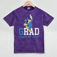 Disney Mickey Mouse 2025 Graduation Class Of '25 Rad Grad Premium Tri-Blend Mineral Wash Tshirts Mineral Purple