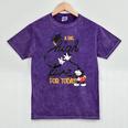 Disney Mickey Mouse A Big High Five For Today Graduation Mineral Wash Tshirts Mineral Purple