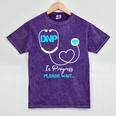 DNP Doctor Of Nursing Practice Nursing Graduation 2021 Mineral Wash Tshirts Mineral Purple
