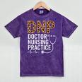 DNP Doctor Of Nursing Practice Medical School Graduation Mineral Wash Tshirts Mineral Purple