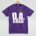 Doctor Of Arts Doctorate Graduation Son Daughter Shirt Mineral Wash Tshirts Mineral Purple