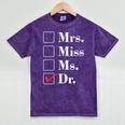 Doctor Graduation Honorific Titles List Mineral Wash Tshirts Mineral Purple