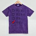 Doctor Graduation Mineral Wash Tshirts Mineral Purple
