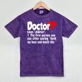 Doctor For Medical Med Student Graduation Mineral Wash Tshirts Mineral Purple