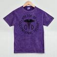 Doctor Of Occupational Therapy Therapist OTD Graduation Mineral Wash Tshirts Mineral Purple